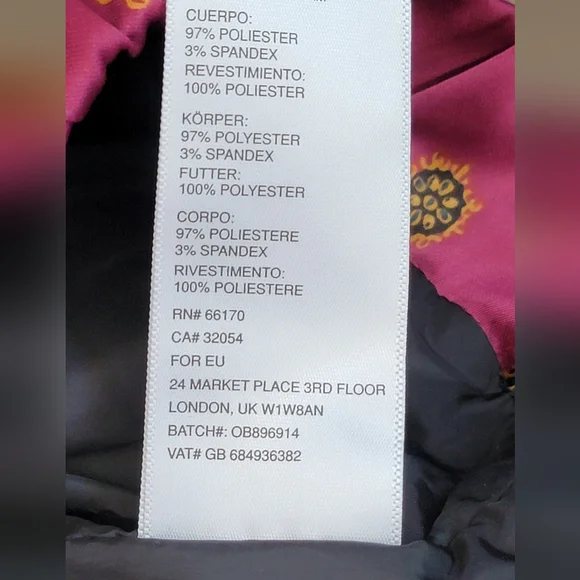 Urban Outfitters Scarf Print Bomber Jacket Mens L Multi Color Satiny Baggy ZipUp - Picture 15 of 15